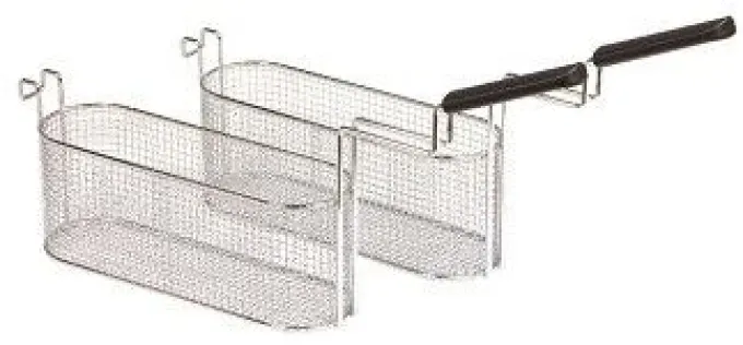 Panier pour Friteuse à Gaz Pro 700 et 900 - 5 L - Combisteel - Lot de 2