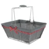 Panier Rectangle Métal Célébration 38X28 Lot de 20 - Créapak