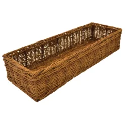 Panier Rectangulaire Osier 550X195X110 mm - L2G