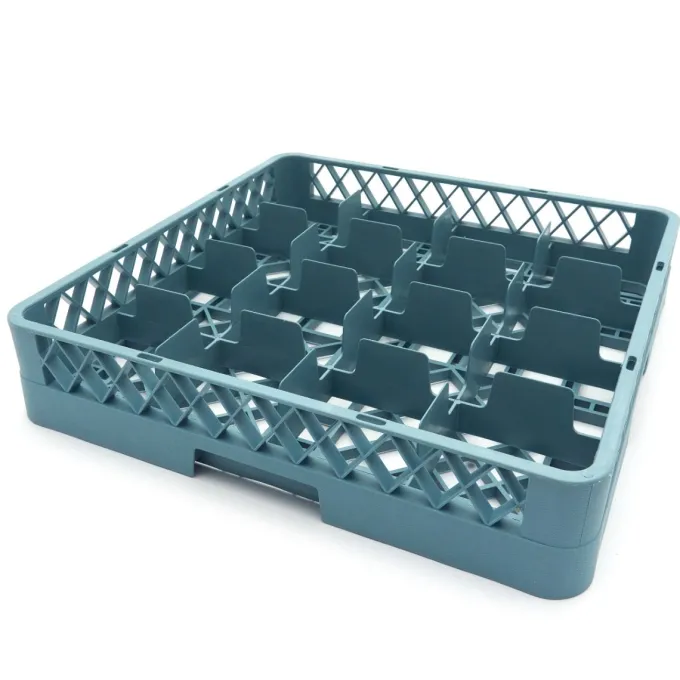 Panier à Verres Lave-Vaisselle - 50 x 50 cm - 16 Compartiments - Maxima