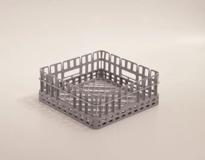 Panier à Verres Lave-Vaisselle - 40 x 40 cm - Support Verres - Maxima