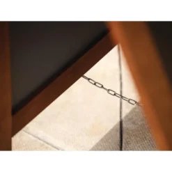Panneau de trottoir noir ardoise mélamine Olympia - 1200 x 700