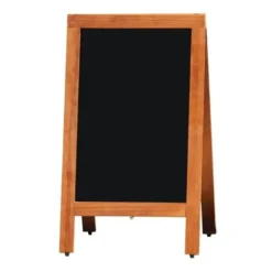 Panneau de trottoir noir ardoise mélamine Olympia - 1200 x 700