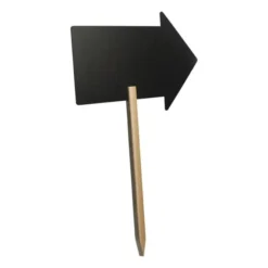 Panneau flèche de direction Securit - 670 x 500 x 20 mm