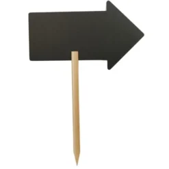 Panneau flèche de direction Securit - 670 x 500 x 20 mm