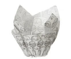 Papier sulfurisé préformé - 150 pièces 160x160x(H)50 mm - Hendi