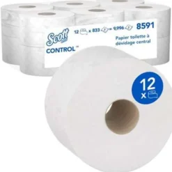 Papier toilette colis de 12 rouleaux - Lot de 2 - Kimberly Clark