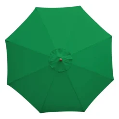 Parasol de Terrasse Professionnel - Vert - Poulie - Ø3m - Bolero