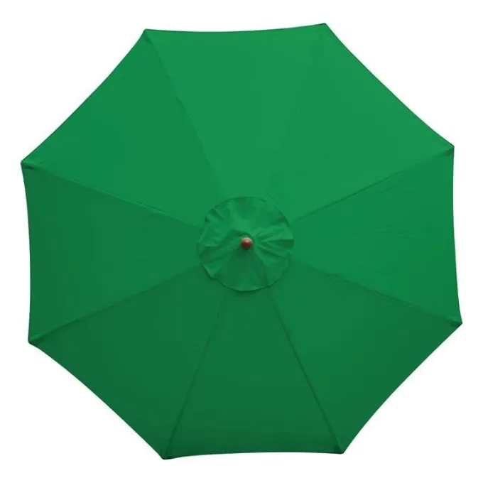 Parasol de Terrasse Professionnel - Vert - Poulie - Ø3m - Bolero