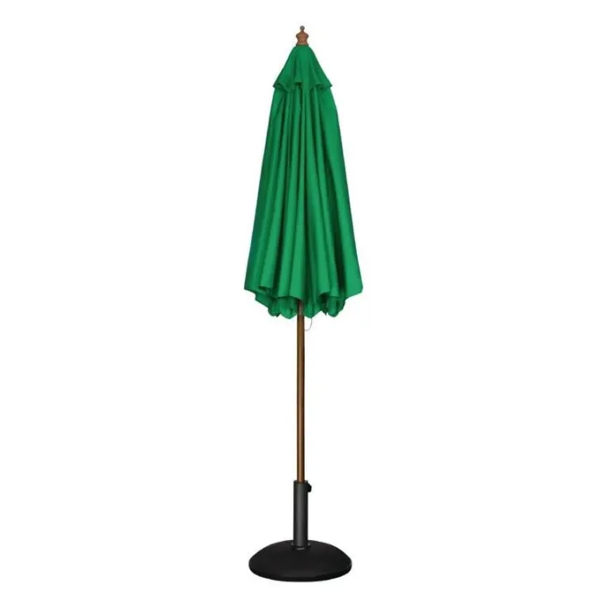Parasol de Terrasse Professionnel - Vert - Poulie - Ø3m - Bolero