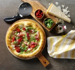 Pelle à pizza carrée perforée avec manche court 350x710mm - Hendi