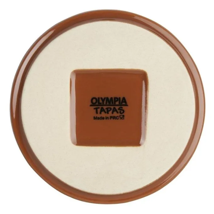 Petit Plat Méditerranéen Rustique - Lot de 6 - Olympia