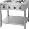 Piano de Cuisson Electrique Professionnel 4 plaques - prof. 700 - Stalgast