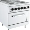 Piano de Cuisson sur Four Electrique - Profondeur 700 - Combisteel