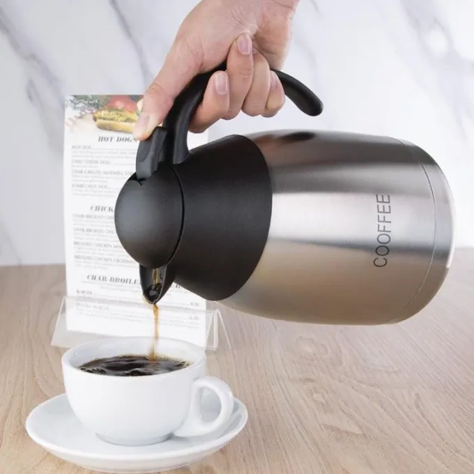 Pichet Isotherme Gravé COFFEE Professionnel - 1,5 L - Olympia