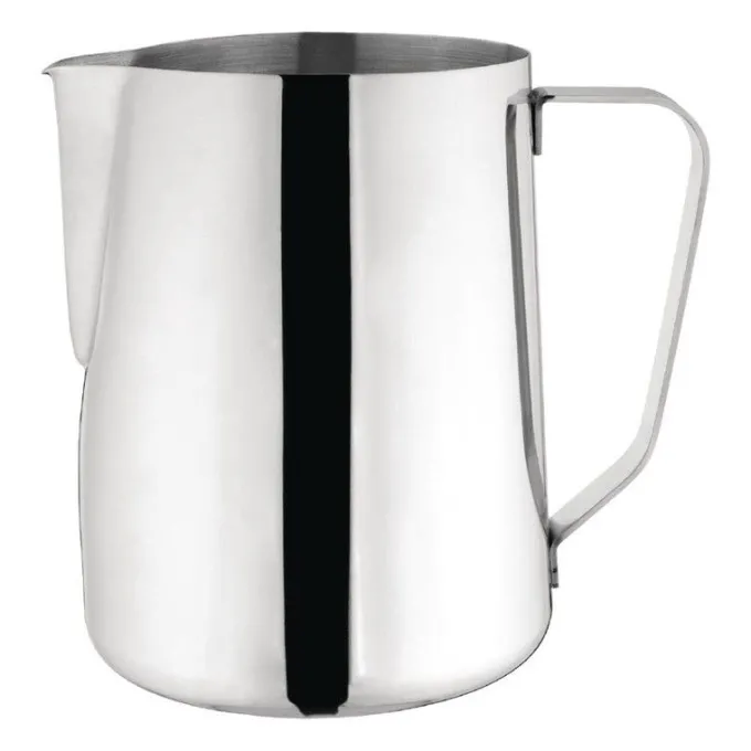 Pichet à Lait en Inox Poli 2 Litres - Olympia