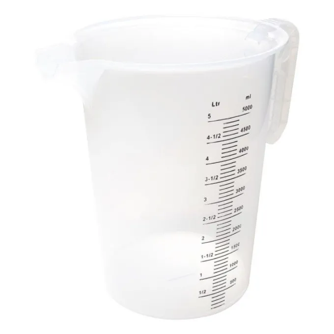 Pichet Mesureur en Polypropylène 5L - Pro-measures