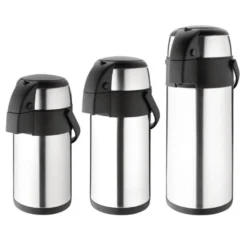 Pichet à pompe inox 2,5 L Olympia