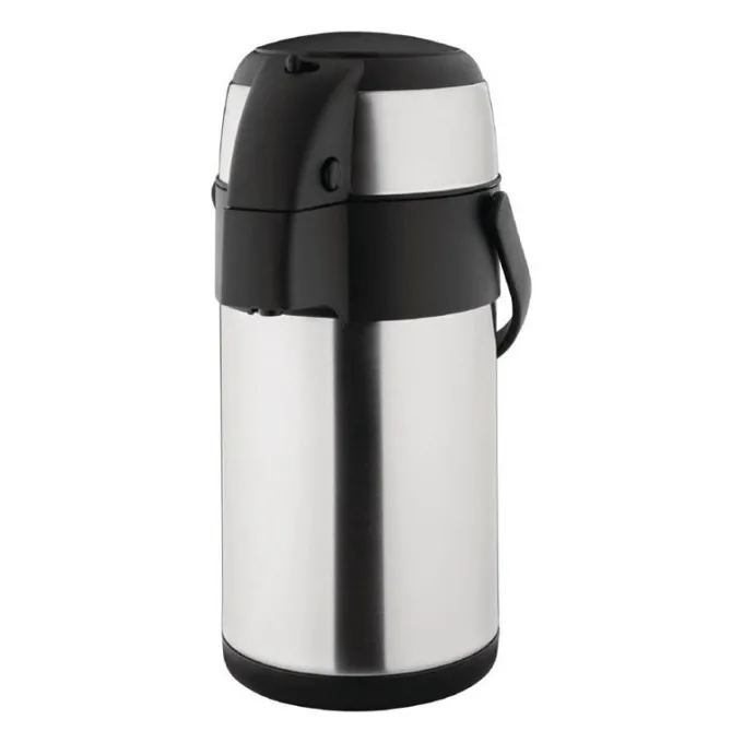 Pichet à pompe inox 2,5 L Olympia