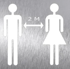 Pictogramme en Acier Inoxydable 