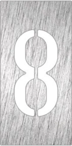 Pictogramme Inox Numéro 8 - Fricosmos