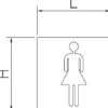 Pictogramme Inoxydable "Masque" - Fricosmos
