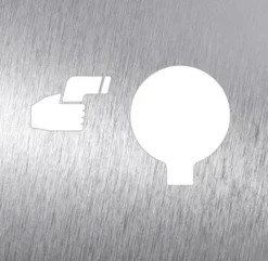 Pictogramme Inoxydable "Thermomètre" - Fricomos