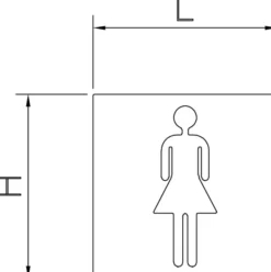 Pictogramme Inoxydable "Utilisation Obligatoire du Masque" - Fricosmos