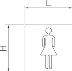 Pictrogramme Inox Personnes Agées - Fricosmos
