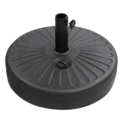 Pied de Parasol Noir 20L - Bolero