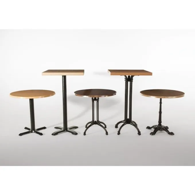 Pied de Table en Fonte pour Plateau Jusqu'à 800 mm - Bolero
