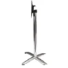 Pied de Table Mange Debout Rabattable Aluminium Ugine - Ligne CHR
