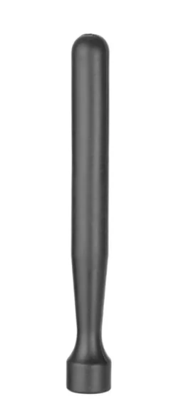Pilon à cocktail Bar up Tête plate Noir 34x207 mm - Hendi