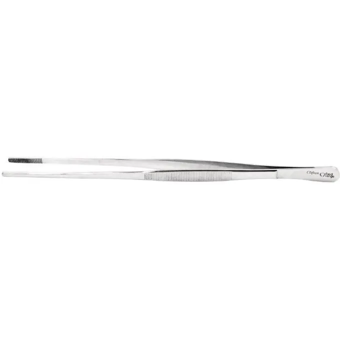 Pince inox embouts arrondis 300 mm