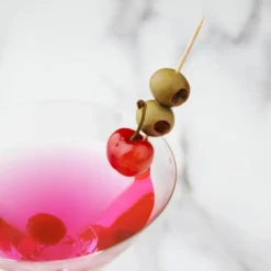 Piques à Cocktails Professionnels en Bois 80 mm - Plastico