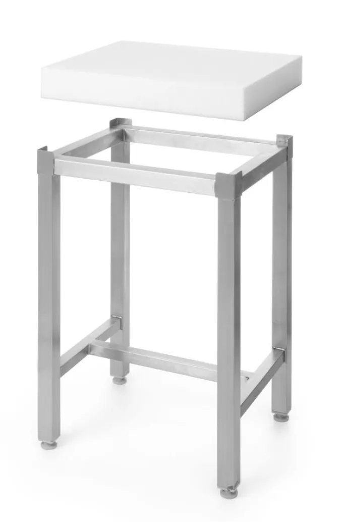 Piètement pour billot piètement 500x400x(H)750 mm - Hendi