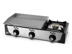 Plancha Gaz Acier Poli 6 mm 11300 W - HR Fainca