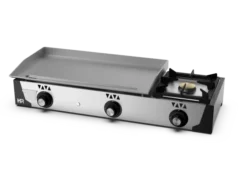 Plancha Gaz Acier Poli 6 mm 12900 W - HR Fainca