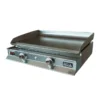 Plancha Gaz 2 Feux IBANEZ Plaque Inox - Plancha Tonio