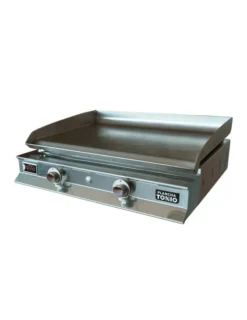 Plancha Gaz 2 Feux IBANEZ Plaque Inox - Plancha Tonio