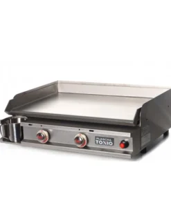 Plancha Gaz Inox TONIO 2 Feux - Plancha Tonio
