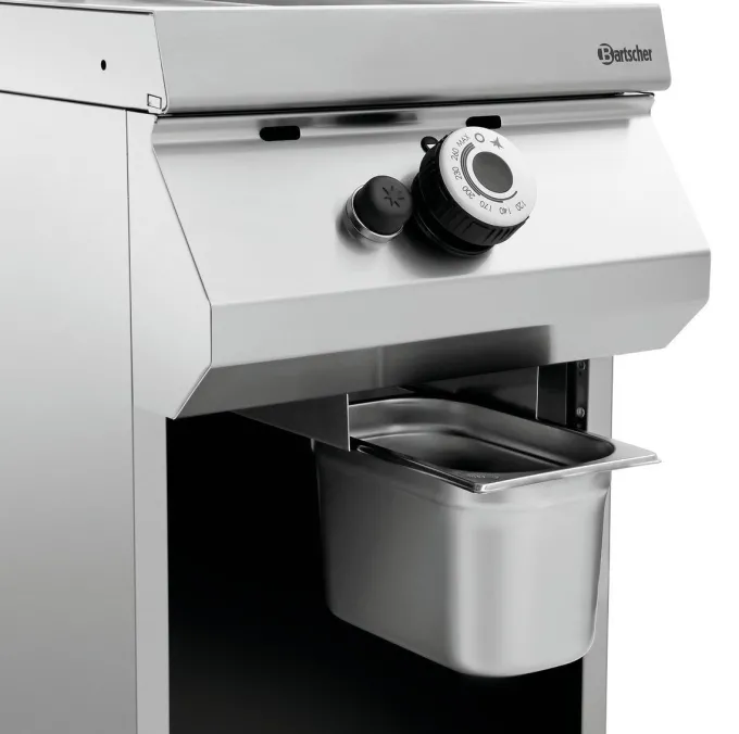Plancha Gaz Lisse - Série 900 Master - Soubassement Ouvert - Bartscher