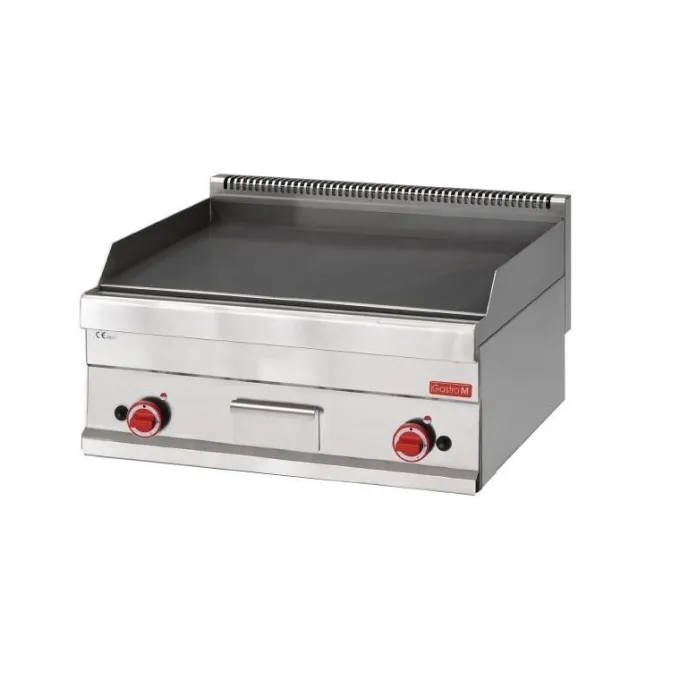 Plancha professionnelle - Gaz 2 brûleurs - Gastro M