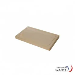 Planche Bois avec Rigole 35X22X1.5 cm - Matériel CHR Pro