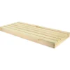 Planche Caillebotis Pin Rectangle Épaisseur 4 cm Lot de 2 - Prolinea