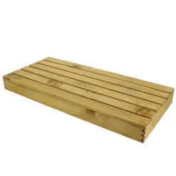 Planche Caillebotis Pin Teinté Lot de 2 - Prolinea
