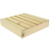 Planche Caillebotis Pin Vernis Épaisseur 6 cm Lot de 4 - Prolinea