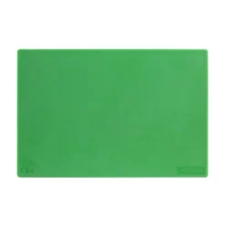 Planche à découper basse densité Vert - 450x300x10 mm - Hygiplas