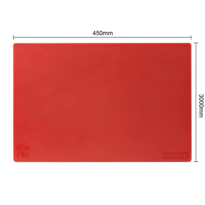 Planche à découper basse densité Hygiplas- 450x300x10mm - Lot de 6