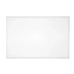 Planche à Découper Blanche 450x300x12 mm Haute Densité - Hygiplas